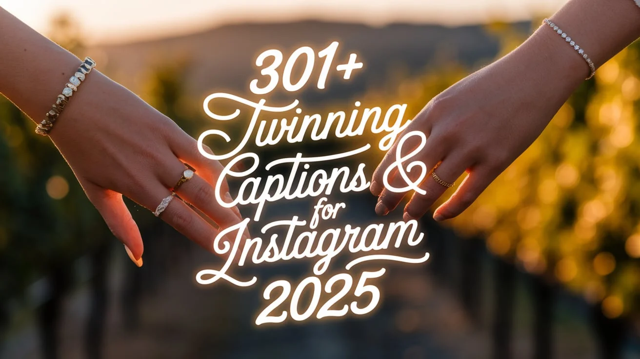 Twinning Captions & Quotes for Instagram