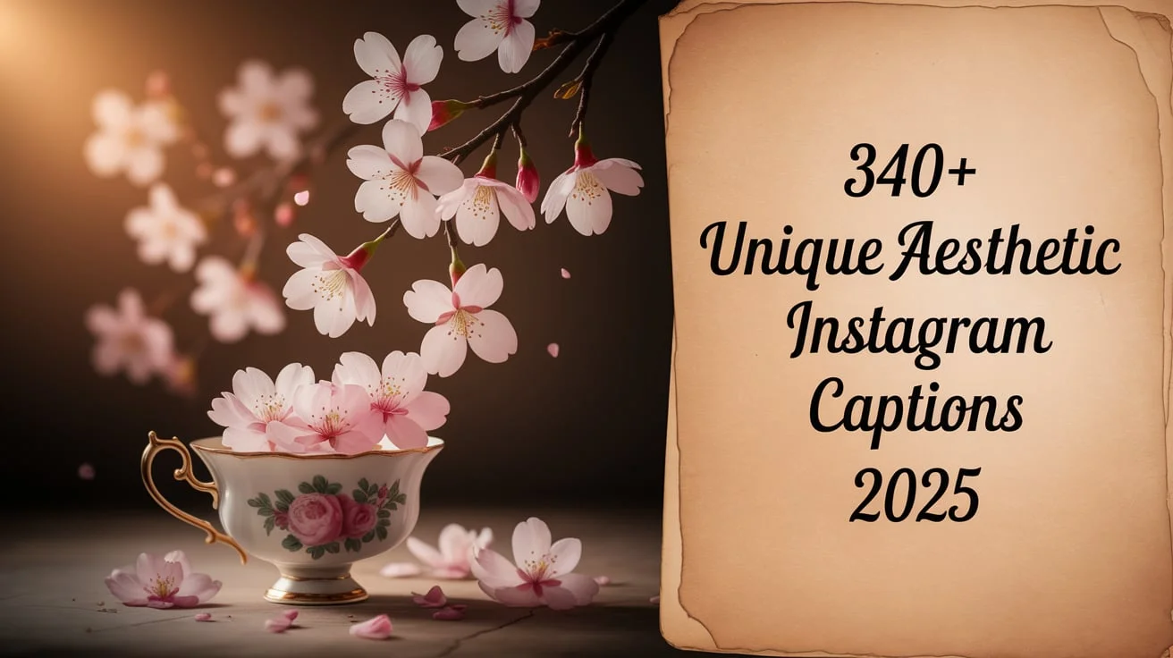 Unique Aesthetic Instagram Captions