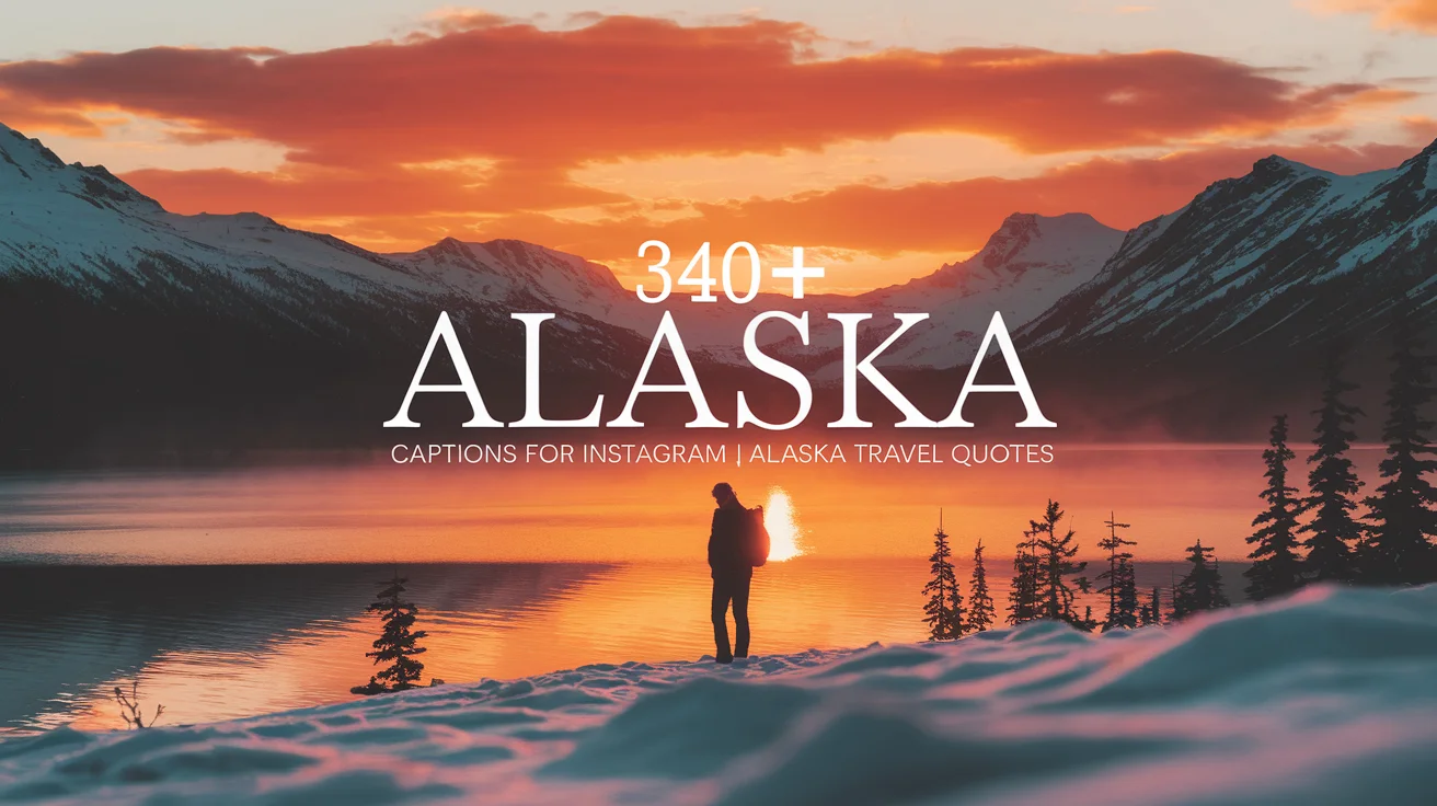 Alaska Captions For Instagram | Alaska Travel Quotes