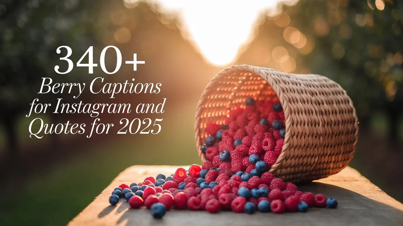 Berry Captions For Instagram And Quotes