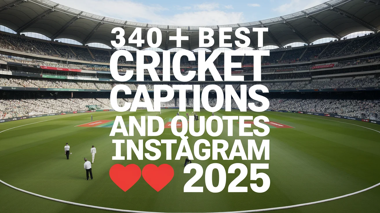 Best Cricket Captions And Quotes For Instagram