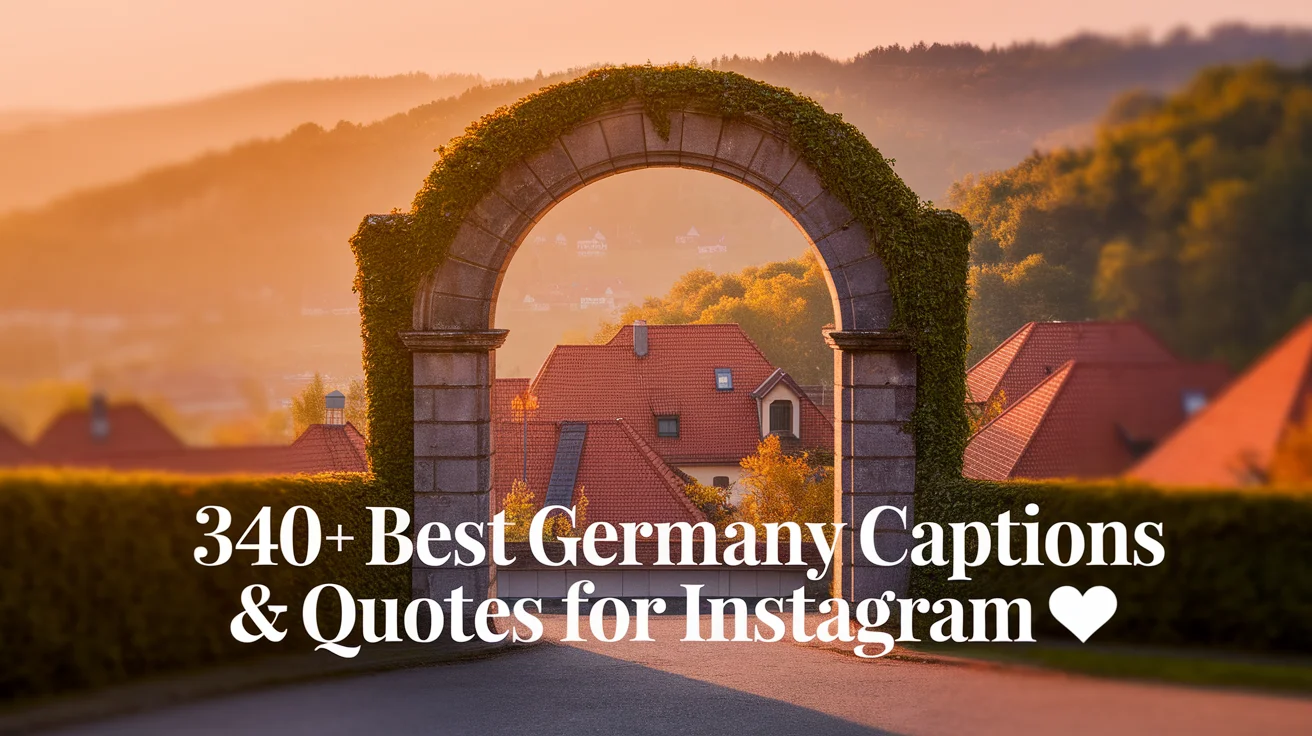 Best Germany Captions & Quotes For Instagram
