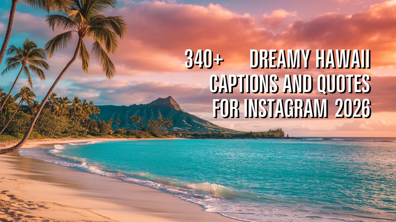 Dreamy Hawaii Captions