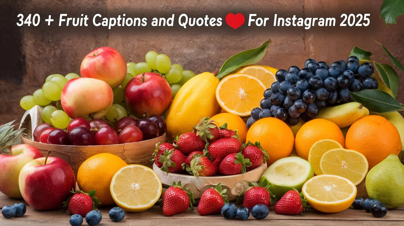Fruit Captions and Quotes for Instagram
