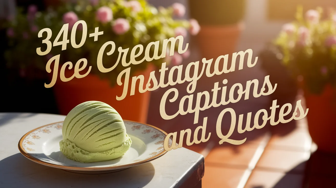 Ice Cream Instagram Captions And Quotes