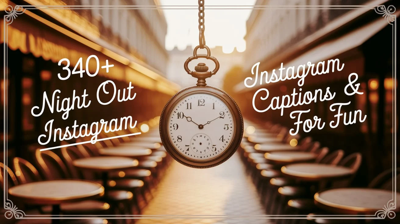Night Out Instagram Captions & Quotes For Fun