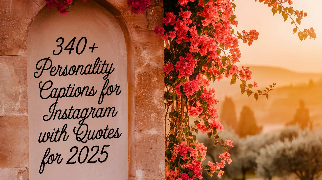Personality Captions For Instagram With Quotes