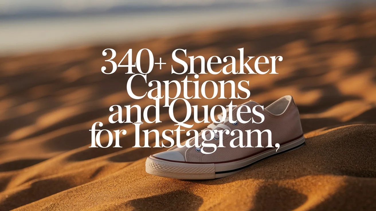 Sneaker Captions And Quotes For Instagram