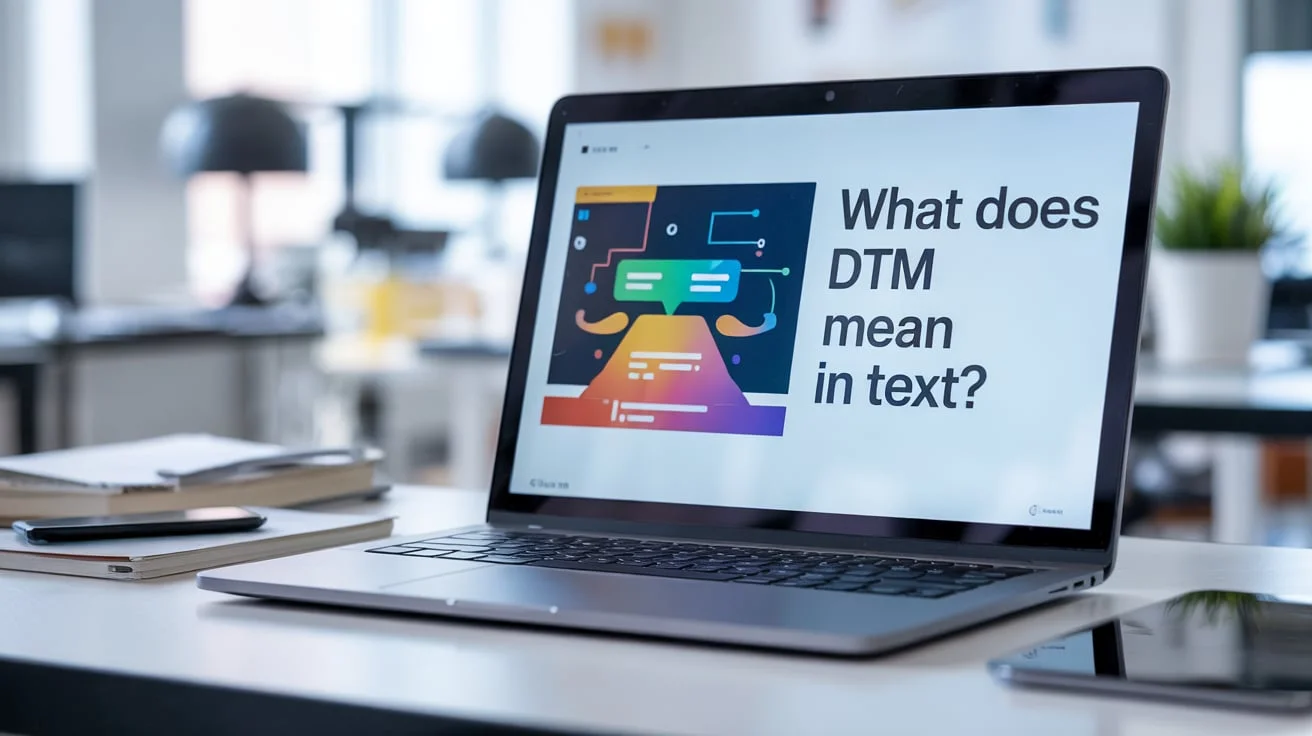 What Does DTM Mean in Text?