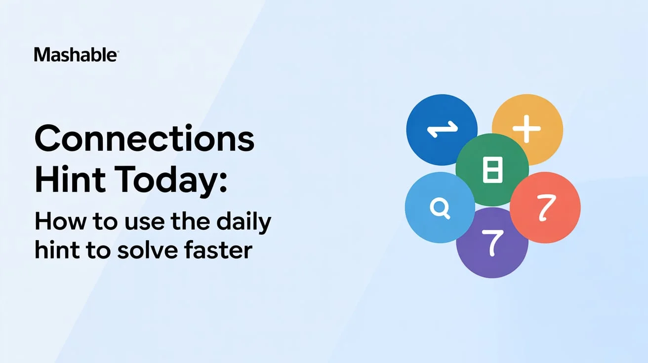 Connections Hint Today Mashable