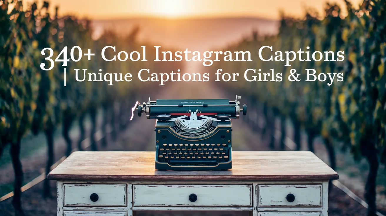 Cool Instagram Captions | Unique Captions For Girls & Boys
