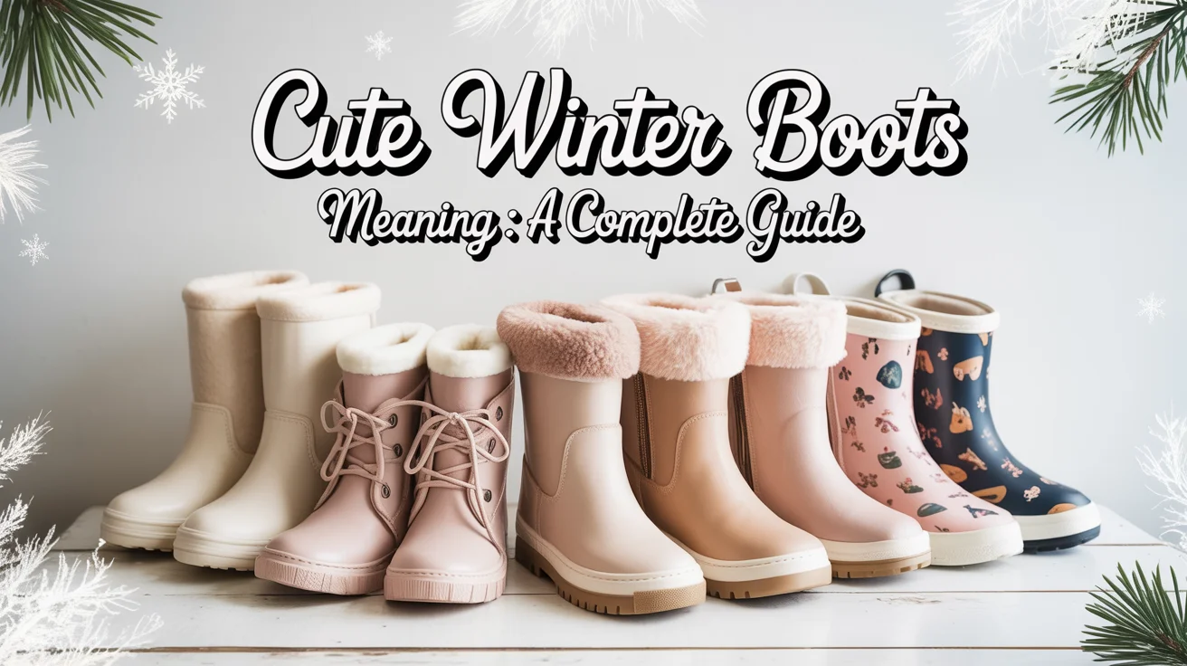 Cute Winter Boots Meaning