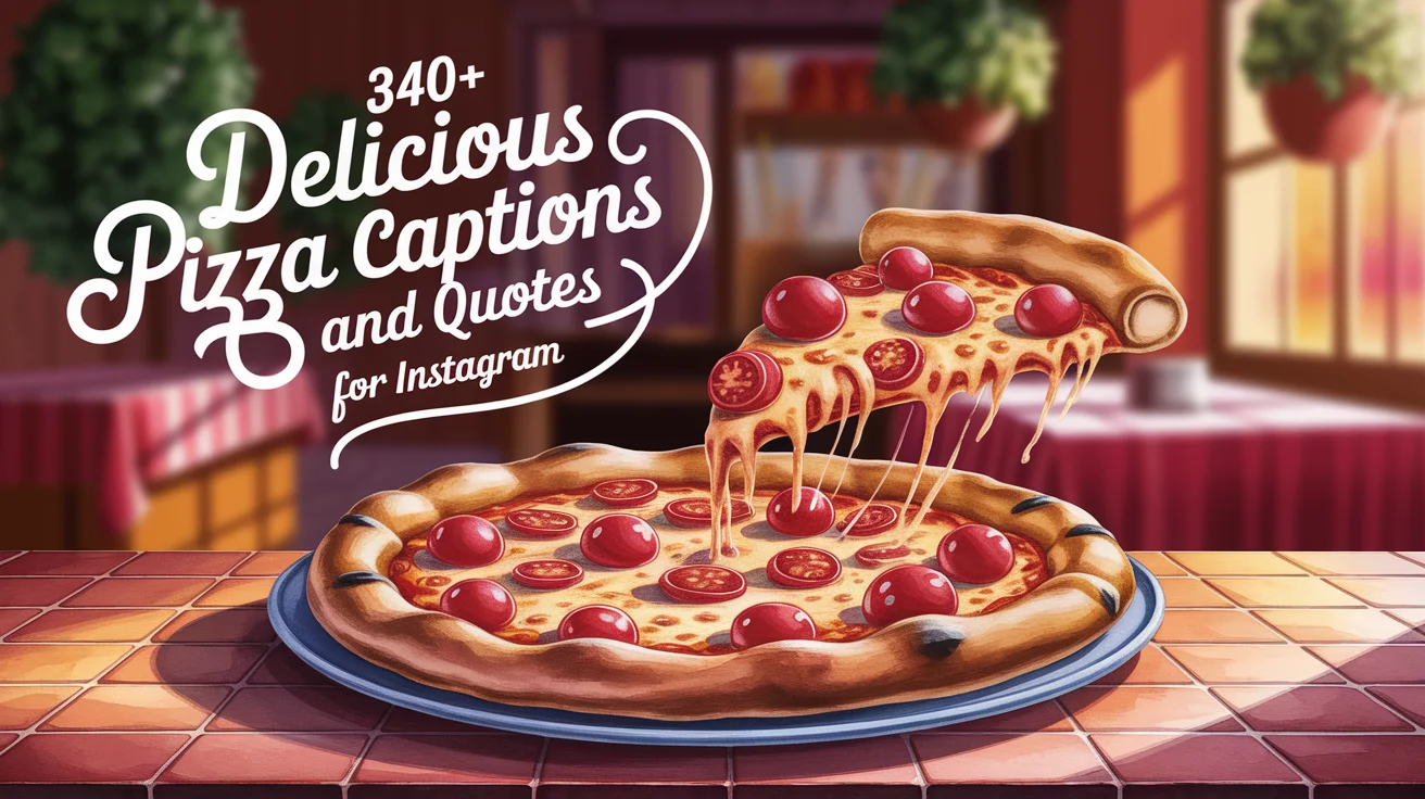 Delicious Pizza Captions And Quotes For Instagram