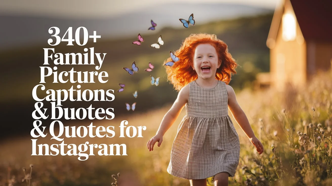 Family Picture Captions & Quotes For Instagram