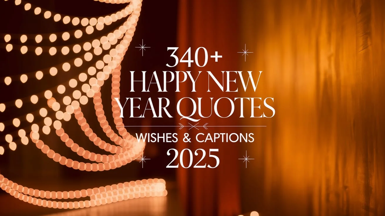 Happy New Year Quotes Wishes & Captions