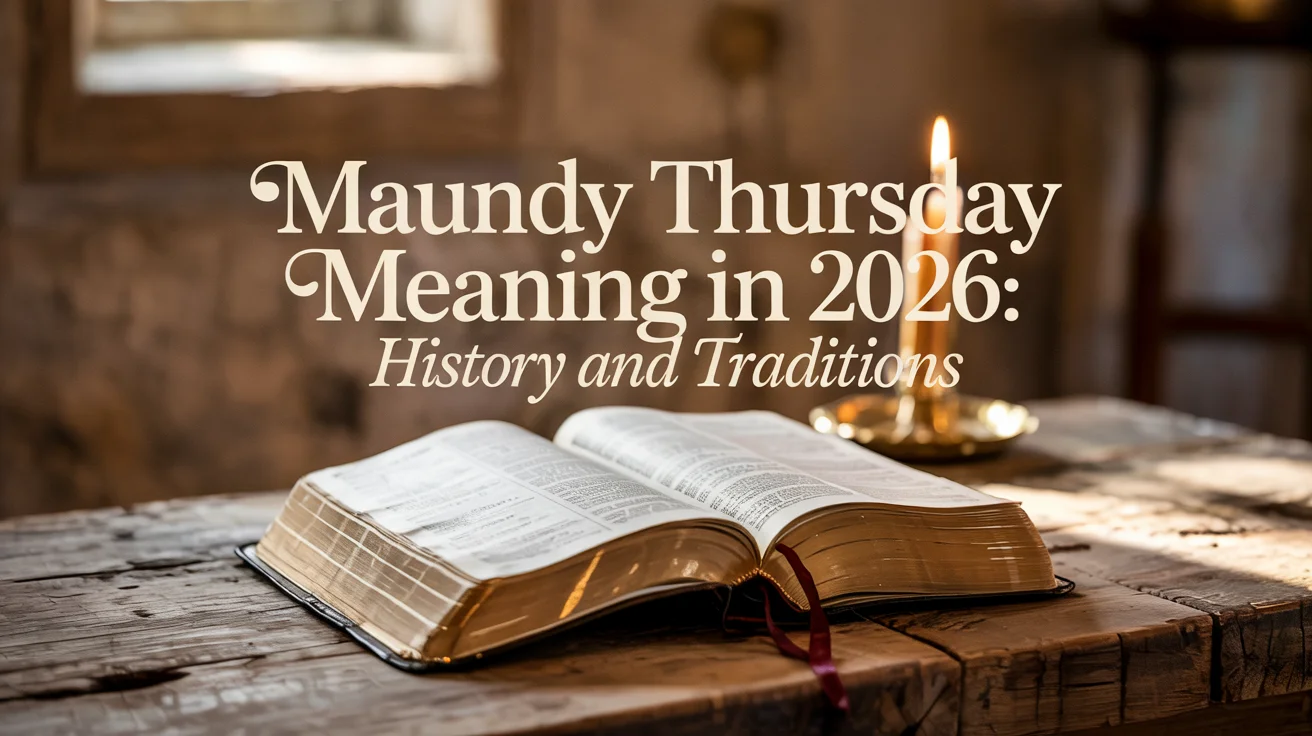 Maundy Thursday Meaning