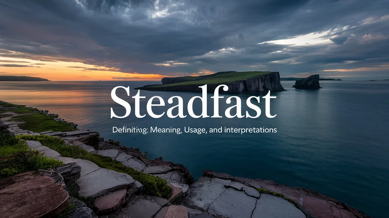 Steadfast Definition