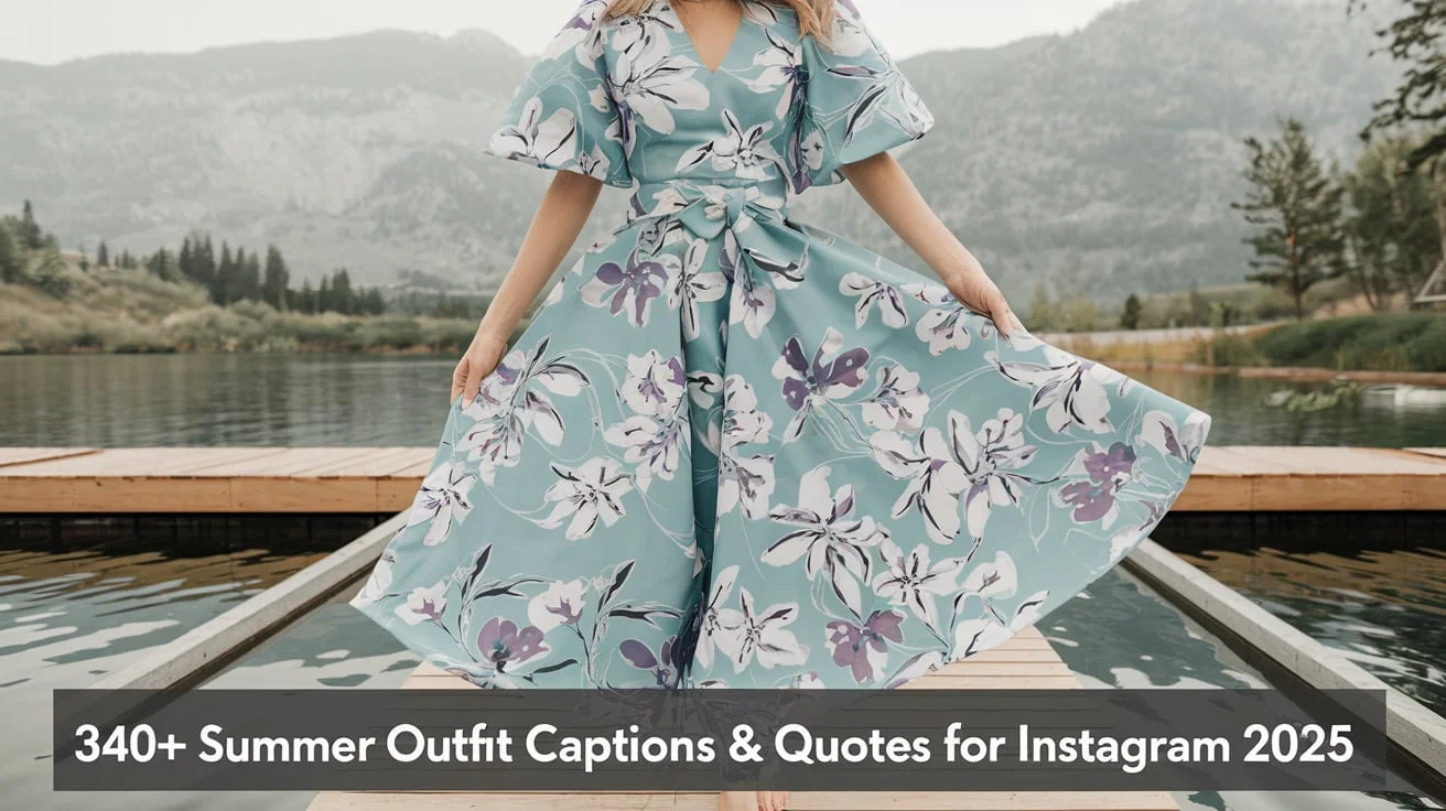 Summer Outfit Captions & Quotes For Instagram