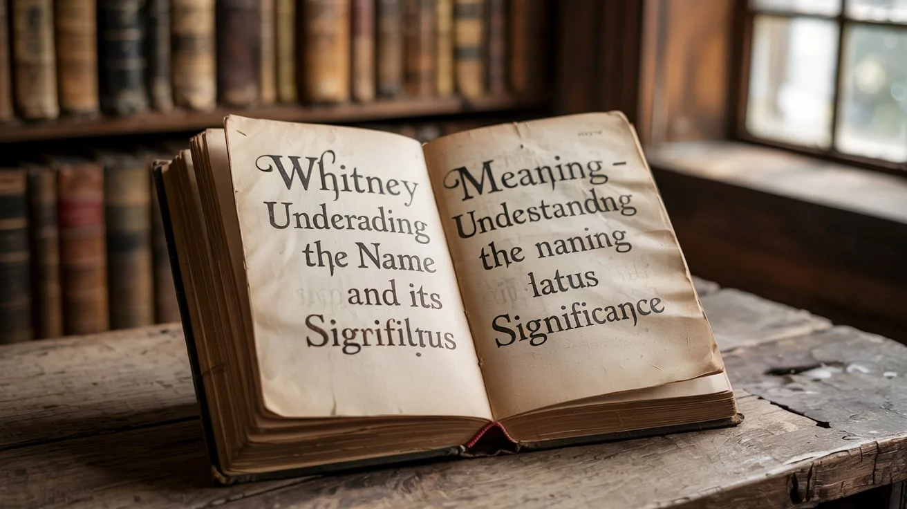 Whitney Meaning