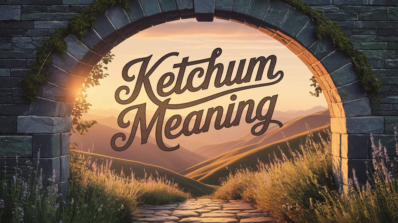 Ketchum Meaning