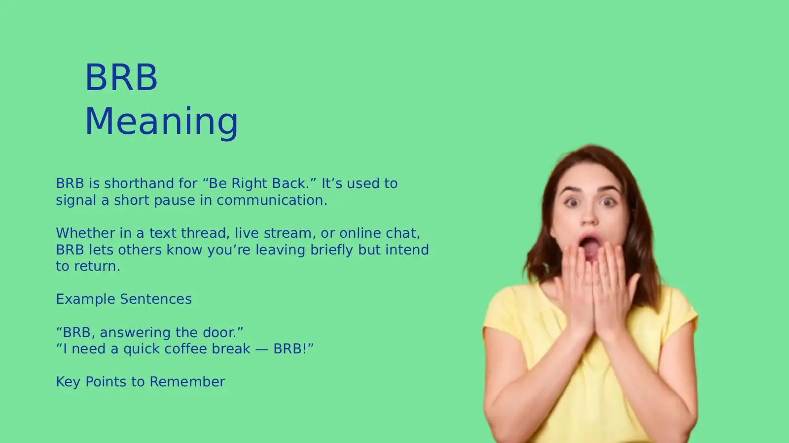 BRB Meaning: What Everyone Gets Wrong Online