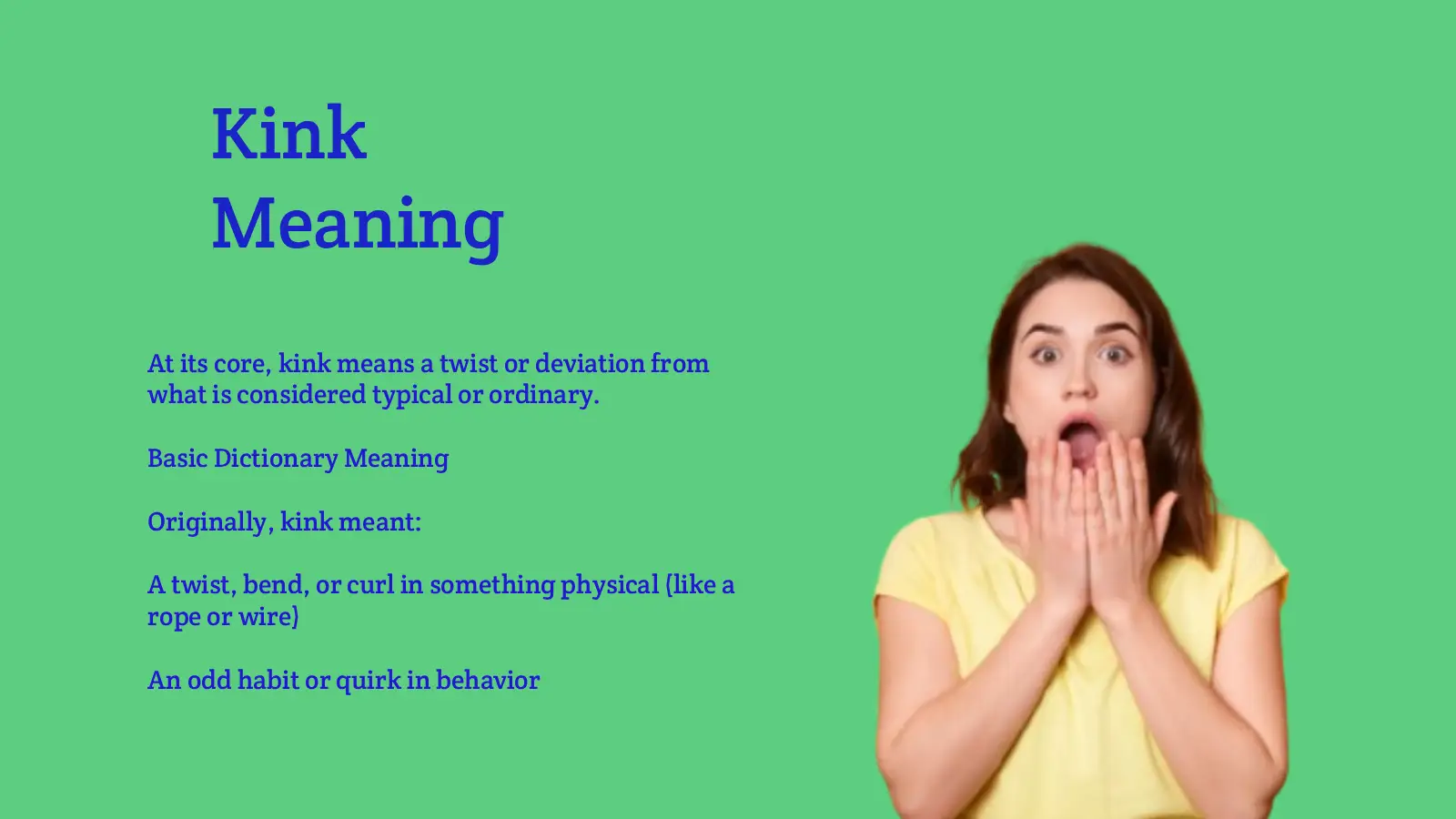 Kink Meaning: The Surprising Side Everyone Talks