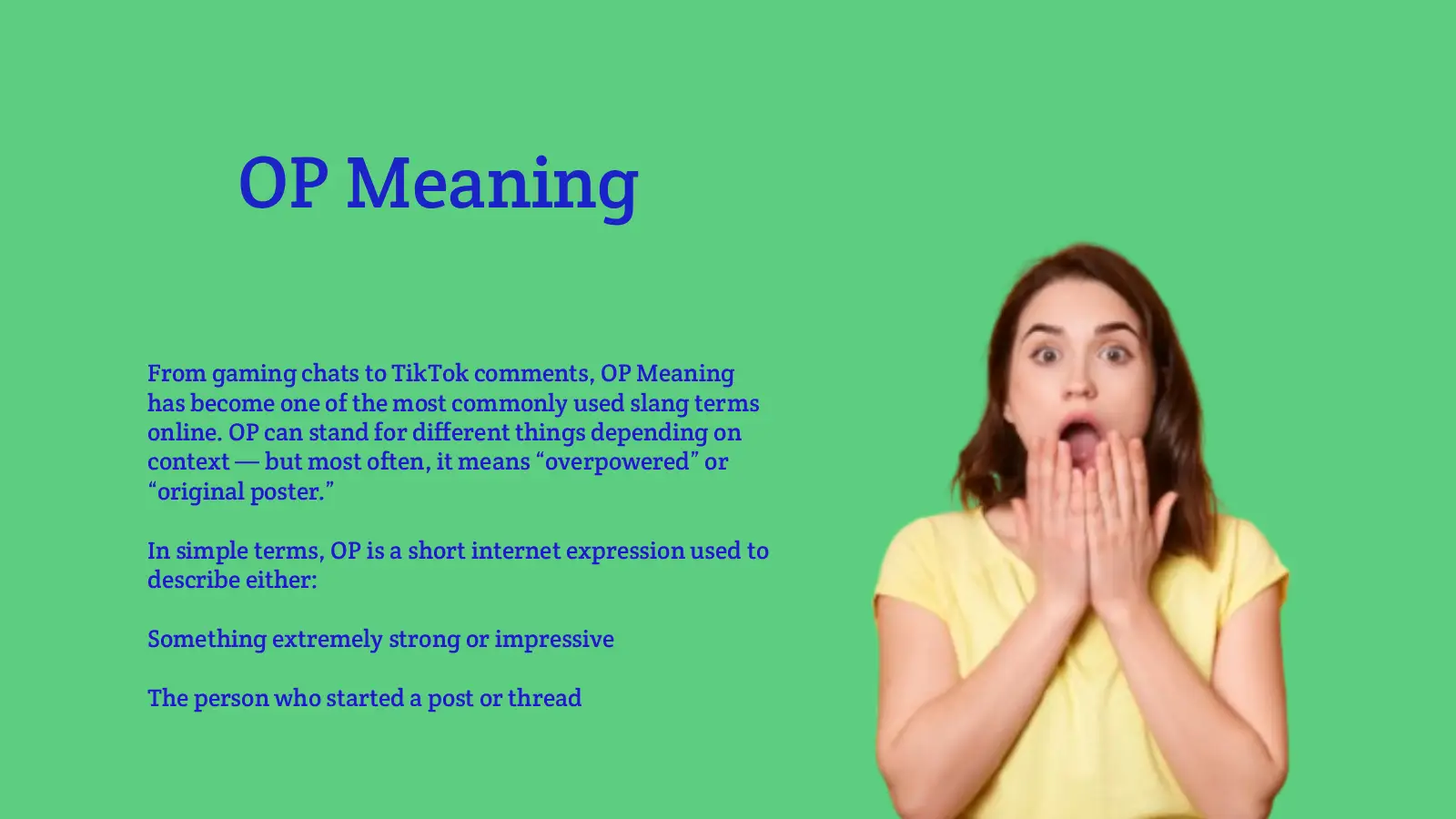 OP Meaning Explained: Why People Say OP Online