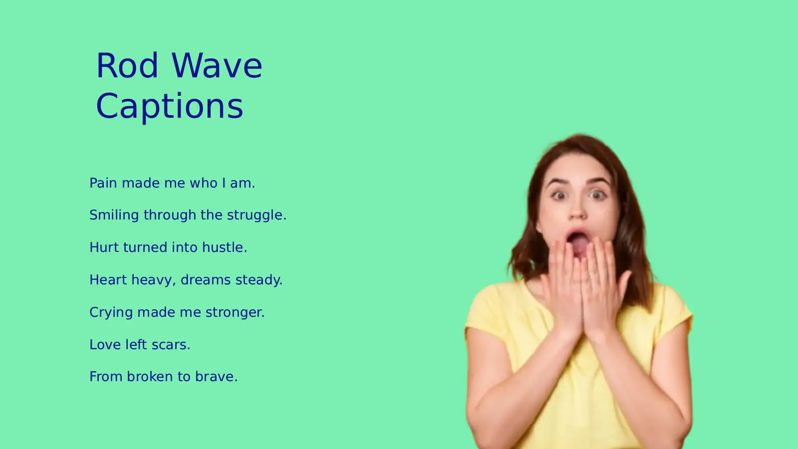 Rod Wave Captions for Instagram That Hit Hard