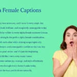 Alpha Female Captions for Instagram
