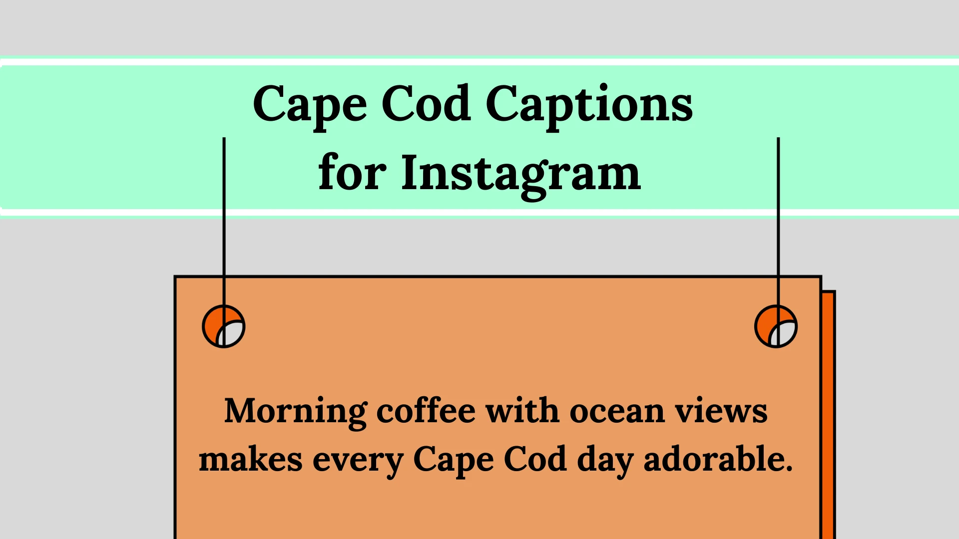 Cape Cod Captions for Instagram (Cute, Beach & Summer Quotes)