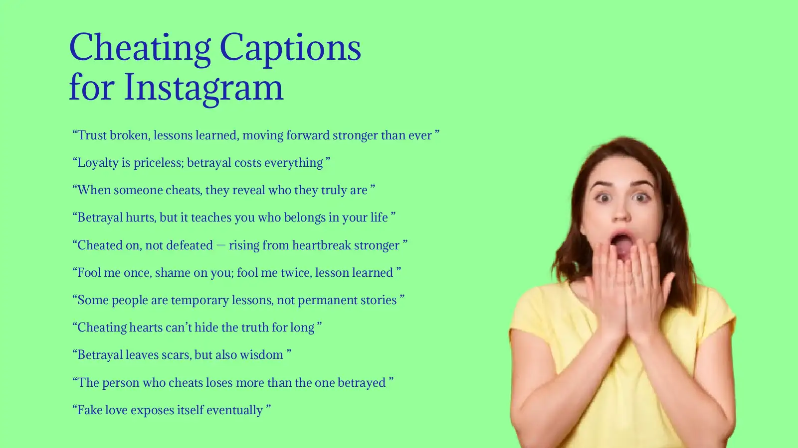 Cheating Captions for Instagram