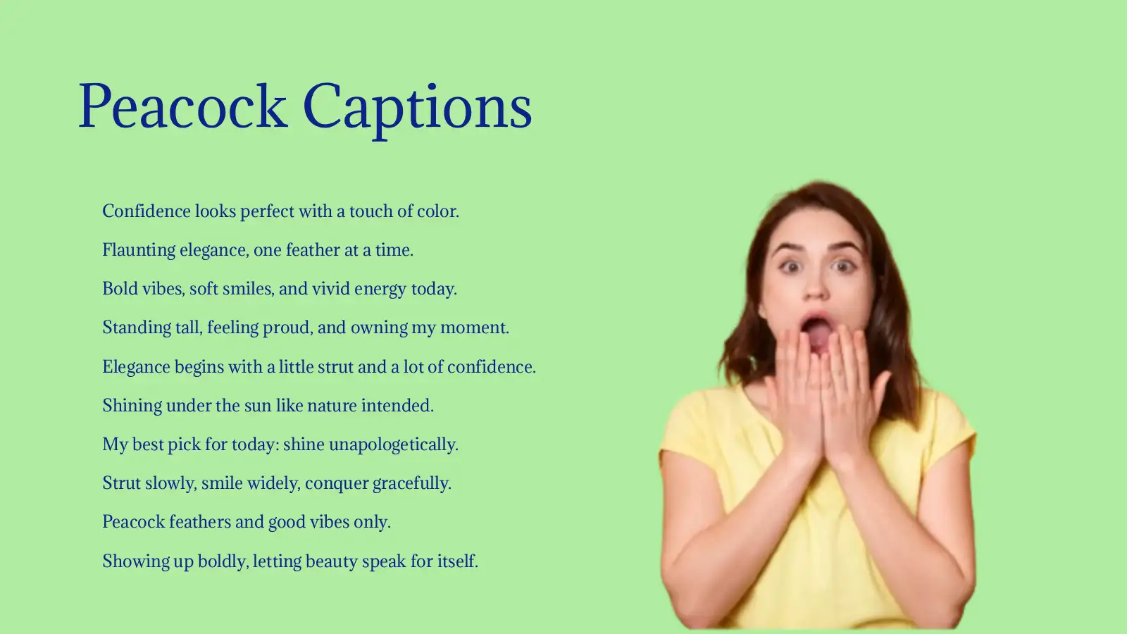 Peacock Captions and Quotes to Flaunt Your Beauty