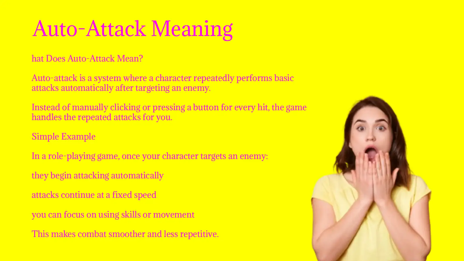 Auto-Attack Meaning
