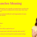 Dirty Sanchez Meaning