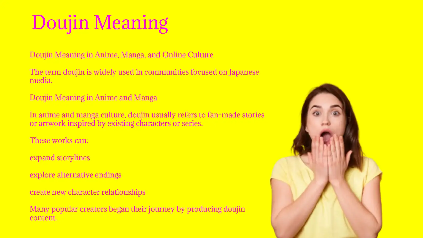 Doujin Meaning: Slang Definition, Origin