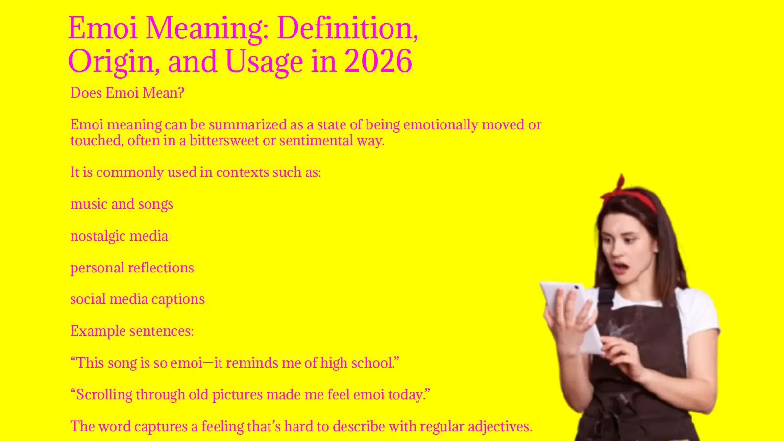 Emoi Meaning: Definition, Origin, and Usage in 2026