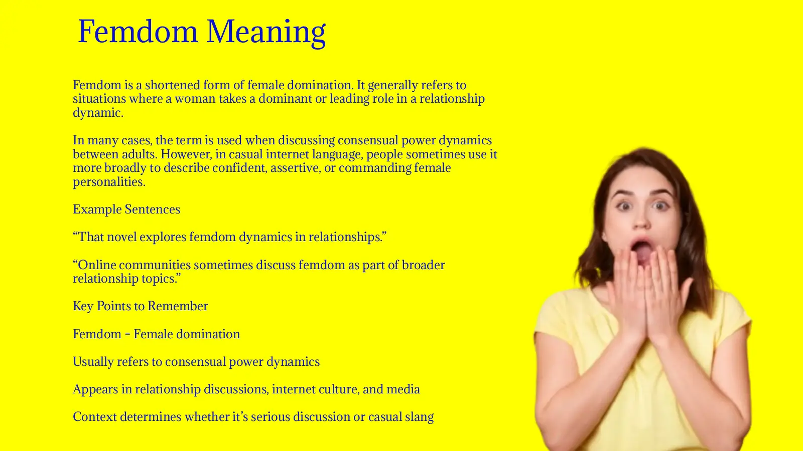 Femdom Meaning