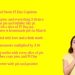 Pi Day Captions for Instagram: