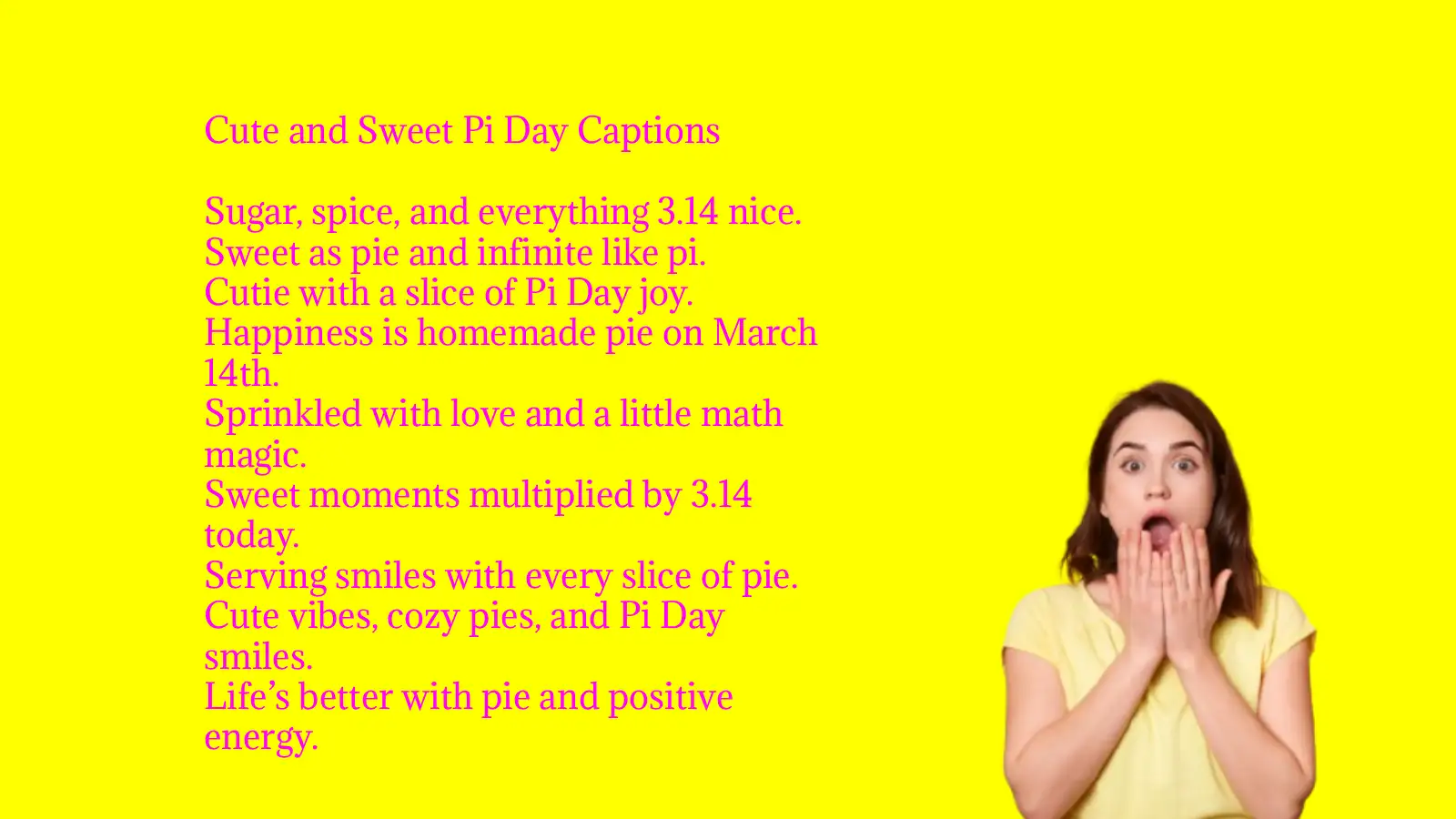 Pi Day Captions for Instagram: