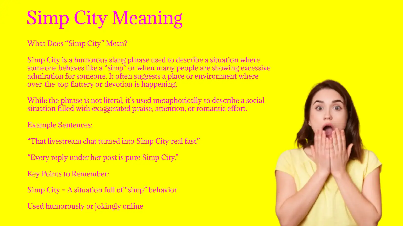Simp City Meaning