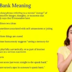 Spank Bank Meaning