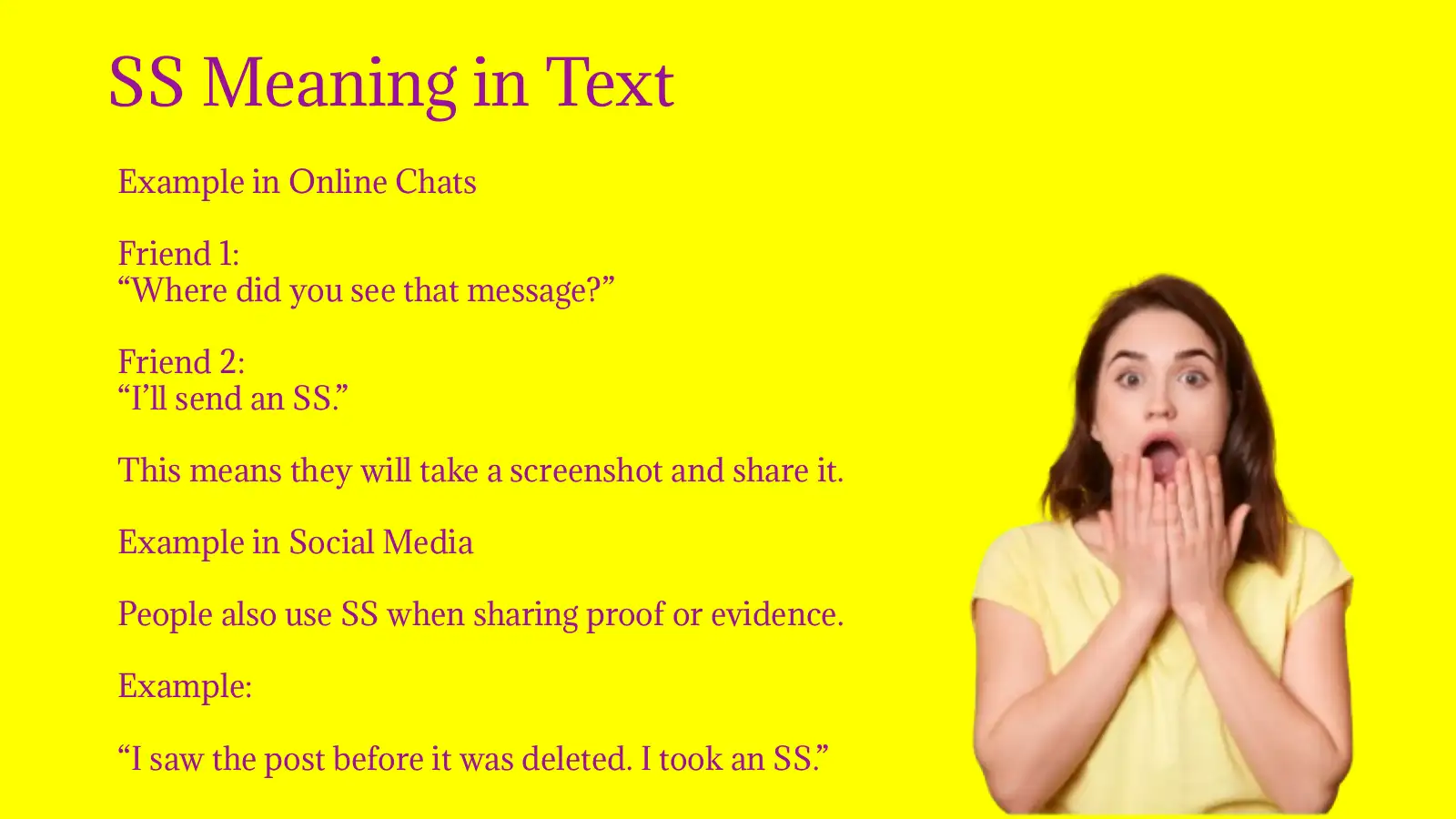 SS Meaning in Text: What Does SS Mean in Messages?
