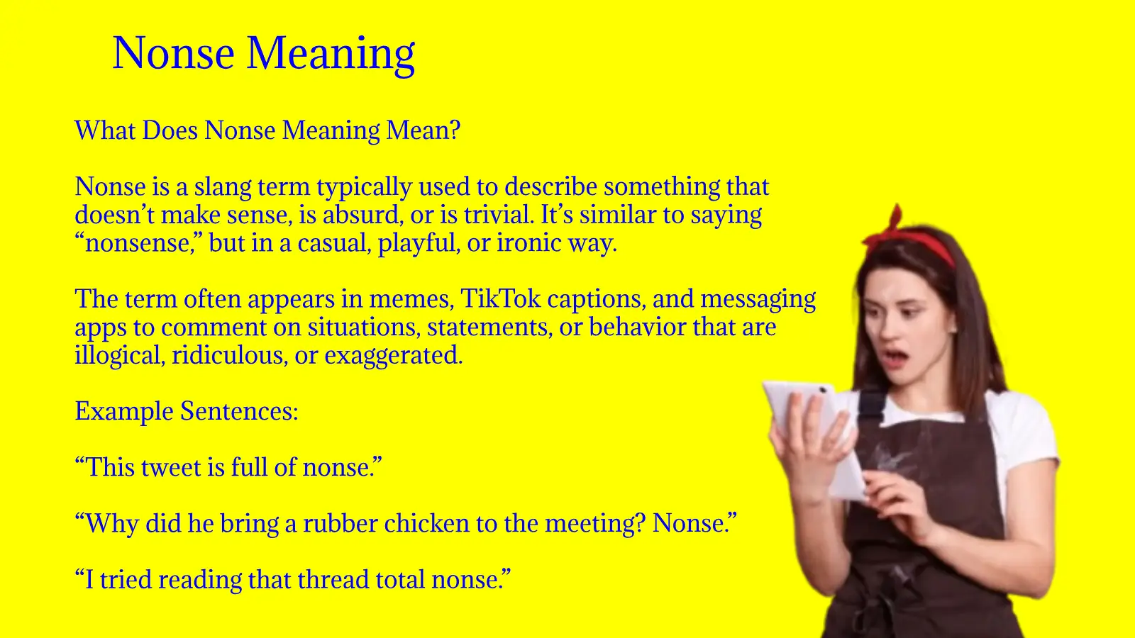 Nonse Meaning
